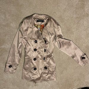 Giorgio Italia gold trenchcoat